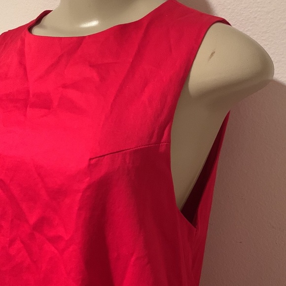 Red ruffle mini dress - Picture 10 of 14